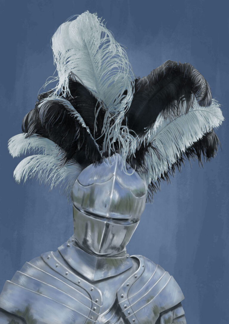 Ready for the Tournement - Knight portrait